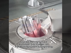 1000KG опрокидывая промышленную индукцию плавя печи металла алюминиевую плавя