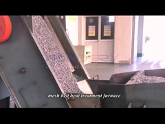 Участок 1000kg/H пояса 3 сетки поддержки ролика печи термической обработки сопротивления