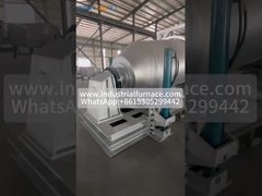 Газовая алюминиевая плавильная печь весом 2 тонны