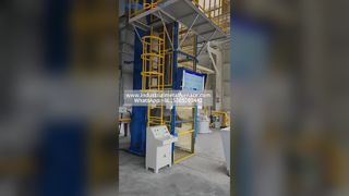 Газовая печь непрерывного действия для плавки алюминия производительностью 5 тонн/час | Крупномасштабная плавка глинозема и производство слитков