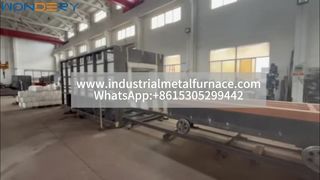 Настраиваемая электрическая печь на тележке | Прецизионная термообработка крупногабаритных промышленных деталей
