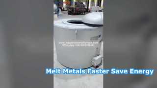 Печь для плавления цветных металлов с электрическим сопротивлением – высокая эффективность