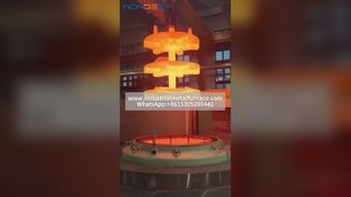 Промышленная электрическая печь для термообработки ямного типа | Прецизионная температура закалки отжига