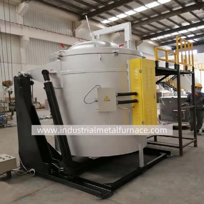 Купить 600kg Electrical Resistance Tin Melting Furnace 16KW Hydraulic Tilting online manufacture