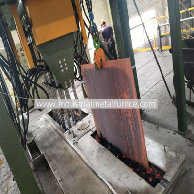 Купить 5000T per Year 8-20mm Copper Rod Upward Continuous Casting Machine Line online manufacture