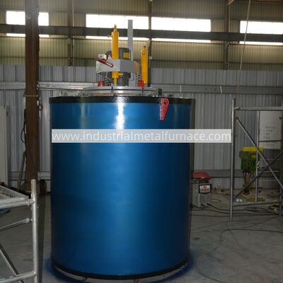 Купить RQ3-100-9 Горничная газовая карбуризационная печь. Φ700×1200 мм рабочий размер. 440 В промышленная тепловая обработка. Производство в сети