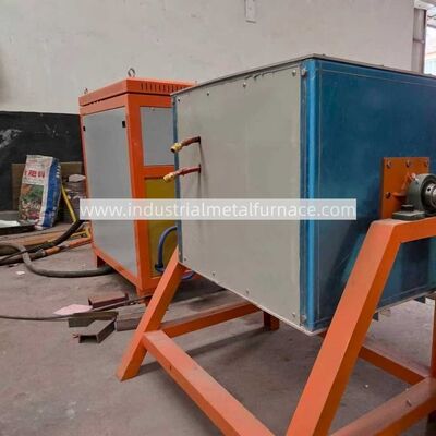 Купить WDL-DM-120  Induction IGBT  300KG Industrial Aluminum Melting Furnace online manufacture