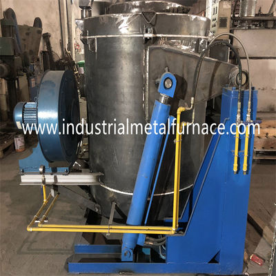 Купить Промышленная печь для плавки меди и металлов на природном газе WDL-RG-350F - 500 кг Производство в сети