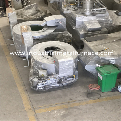 200 к газу тигля 700kg/H увольнять система промышленной трубы плавя печи металла горя