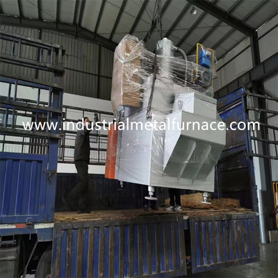 Газ 800KG увольнял печь удерживания алюминиевого сплава для CE выплавки стали